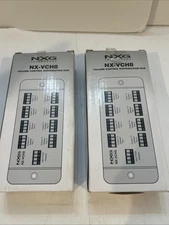 NXG NX-VCH8 Volume Control Distributing Hub. 1 Input W/ 8 Outputs. Lot Of 2