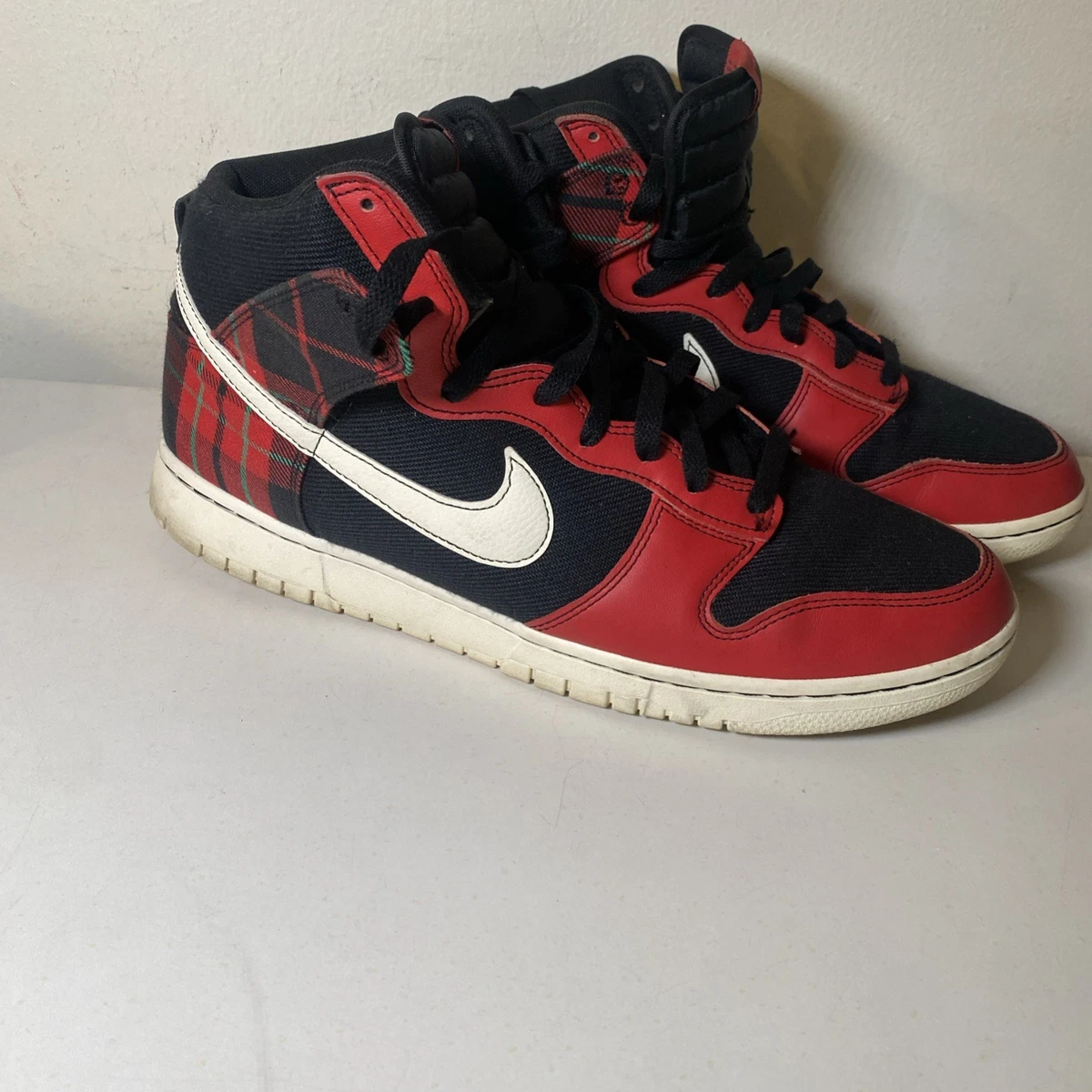 Nike Dunk SE High Tartan Plaid for Sale | Authenticity Guaranteed 
