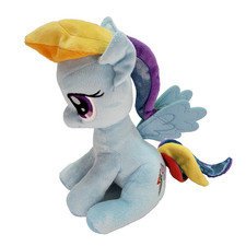 My Little Pony Rainbow Dash Plush 10" Pegasus MLP 2014 Habro stuffed