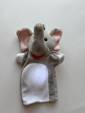 Melissa And Doug Zoo Elephant Hand Puppet Very Soft Plush Animal Toy