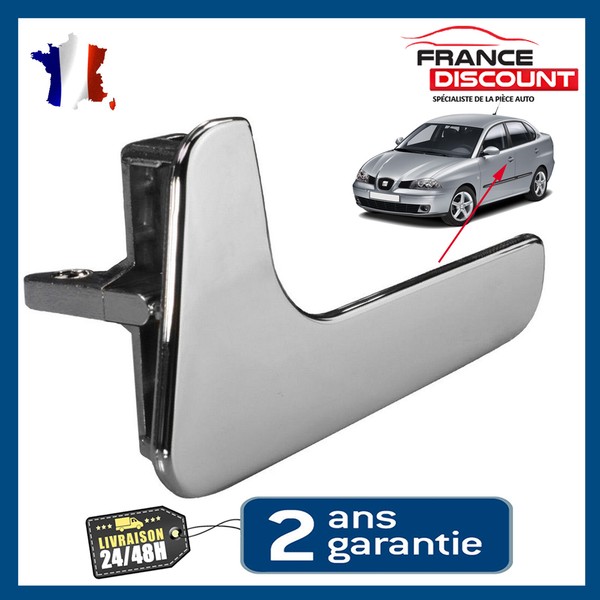 Partsline Innen TüRgriff Vorne Hinten Links Fahrer Chrome FüR Seat Ibiza Cordoba-image