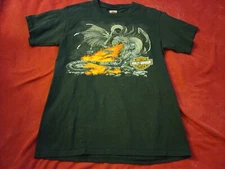 Harley Davidson T Shirt  Womens S Petite "I Rode the Dragon" Route 128 Tennessee