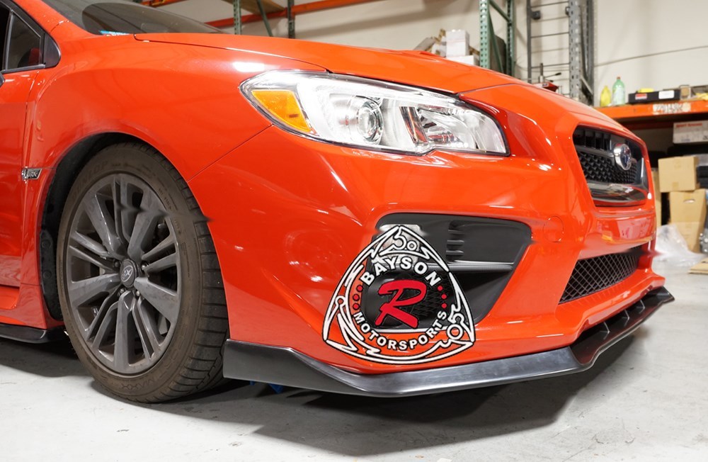 Fits 15-17 Subaru WRX STi ONLY MPX-Style Front Lip (Urethane) | eBay