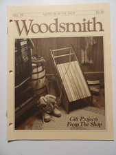 Woodsmith Gift Projects Woodworking Magazine No 59 October 1988
