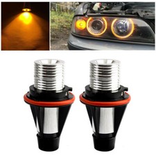 2x Amber Led Angel Eye Halo Ring Marker Light Bulb Fit For Bmw E39 E60 M5 Yellow 2x Amber Led Angel Eye Halo Ring Marker Light Bulb Fit For Bmw E39 E60 M5 Yellow