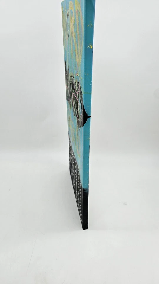 Graffiti Tipografía Original Arte Basado en Texto por el artista de Arizona BRUHSERKO Foto 4 de 4