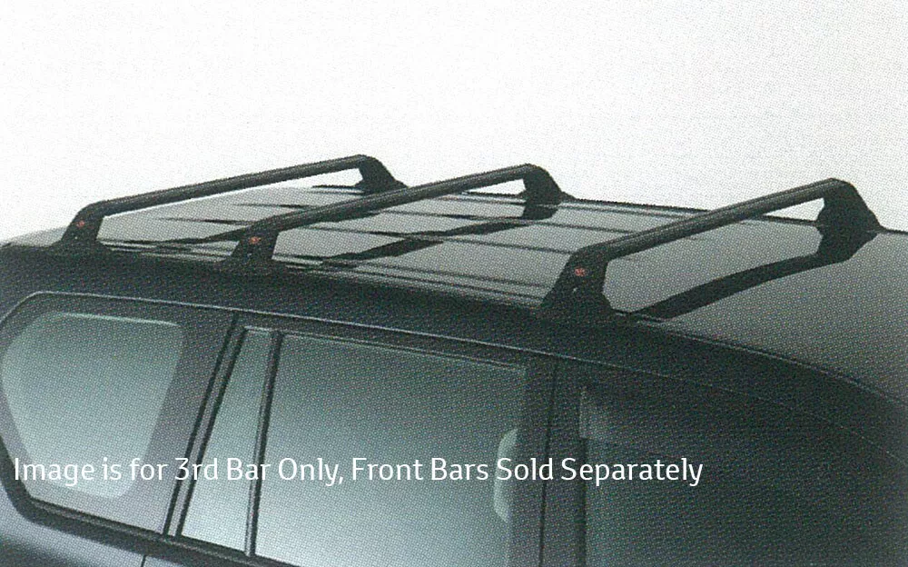 Genuine Toyota Prado 150 GX Aero Roof Racks 3rd Bar Option Aug 2009 On PZQ30 601