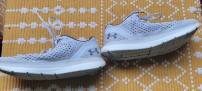 Under Armour Charged Impulse Knit White Womens Size 11