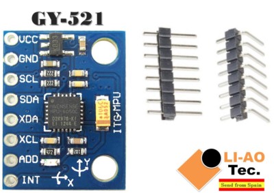 GY-521 MPU-6050 mpu6050 Module 3 Axis Analog Gyro Sensors Accelerometer Module