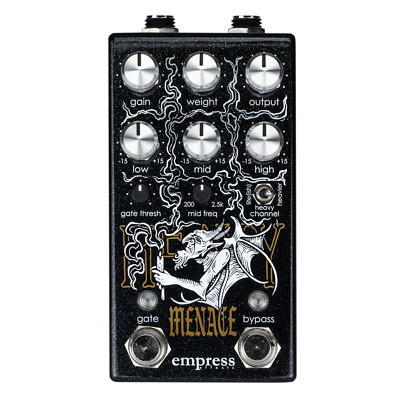 Empress Effects Heavy Menace High-Gain Distortion Guitar Effect Pedal