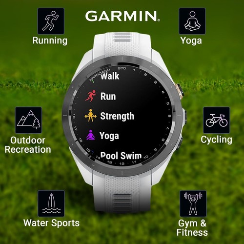 Garmin Approach S70 Golf GPS Smartwatch with AMOLED Display & 43K Courses - Picture 12 of 18