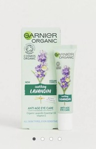 garnier organic lavandin anti age eye cream