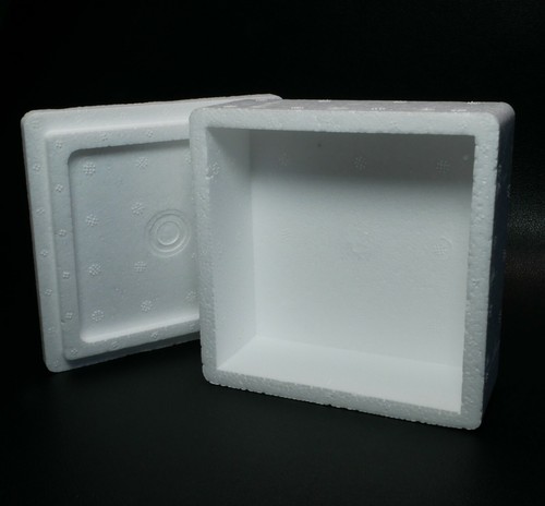Polystyrene box 105x105x48, Styrobox, Styrofoam box for reptiles, tarantulas - Picture 6 of 6