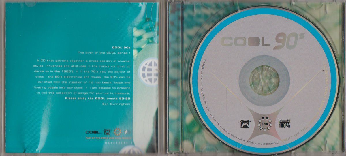C.D.MUSIC E927   COOL  90's   CD