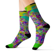 Outside the box Sublimation Socks