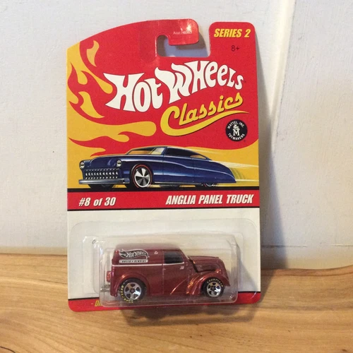 Hot Wheels Classics Series 2 #8/30 Anglia Panel Truck Burnt Orange w/ Redlines