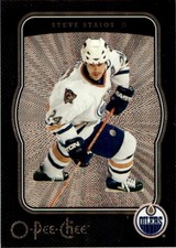 2007-08 O-PEE-CHEE MICROMOTION BLACK STEVE STAIOS 006/100 EDMONTON OILERS #194