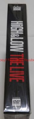 New HiGH & LOW THE LIVE First Limited Edition 3 DVD Photobook