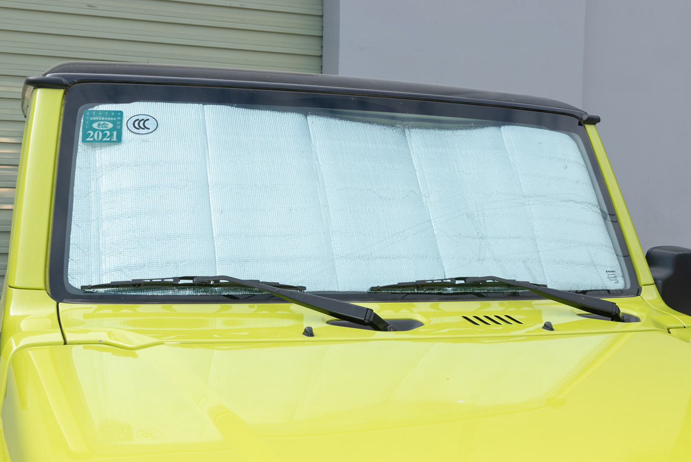 Front Windshield Sunshade Sun Shade Heat Shield Visor Mat For Suzuki