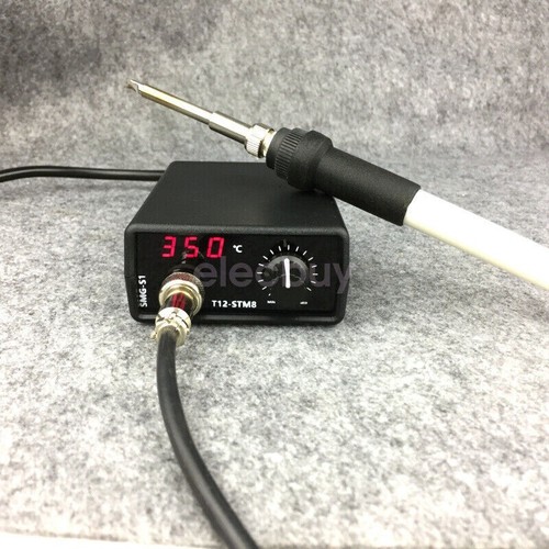 LED Digital Soldering Iron Station T12 Tip Handle Controller 110V 220V For HAKKO - Picture 1 of 6