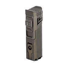 Vector Caliper Single Torch Lighter w/ Built-in Cigar Punch 12k ft Altitude