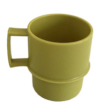 Vintage Tupperware Toys Replacement Mini Cup for Play Kitchen Avocado Green 2"