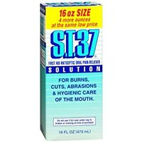 3 Pack - S.t.37 First Aid Antiseptic Oral Pain Reliever Solution 16oz Each on sale 3 Pack - S.t.37 First Aid Antiseptic Oral Pain Reliever Solution 16oz Each on sale