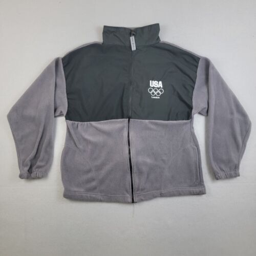 Vintage JC PENNEY Olympics USA Windbreaker Track Jacket Sz L Vintage JC PENNEY Olympics USA Windbreaker Track Jacket Sz L