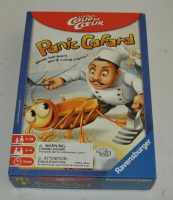 PANIC CAFARD Ravensburger Board Game Coup de Coeur 2015 complete Cucaracha
