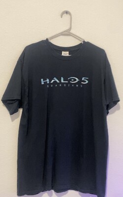 HALO 5 Guardians  Vintage Xbox Video Game T Shirt