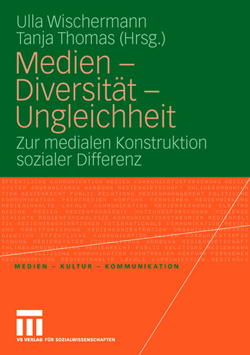Thumbnail - Ulla Wischermann; Tanja Thomas / Medien - Diversität - Ungleichheit