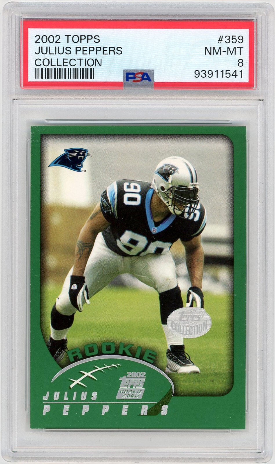 Julius Peppers Topps #359 Collection