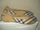 100% AUTH NEW WOMEN BURBERRY BABY CHECK BALLERINA BALLET FLATS EU 37.5/US 7.5 — photo 8