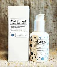Cultured Biomecare~Biome One Cleansing Balm~100ml / 3.4 fl oz~Full Size~NIB~
