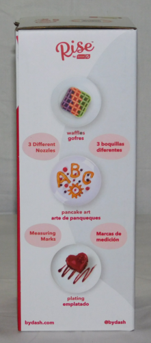 Rise Dash Mini Batter Flasche rot 2 Tassen Pfannkuchen Waffeln Cupcakes Crepes - Bild 4 von 4