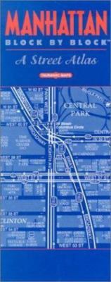 Manhattan Block by Block: A Street Atlas - paperback, Tauranac, 1878892134, new