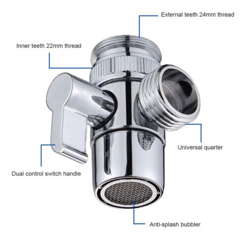 Automatischer Waschmaschinenanschluss für Waschmaschine und Wasserhahn 1 zu 2 - Bild 22 von 40
