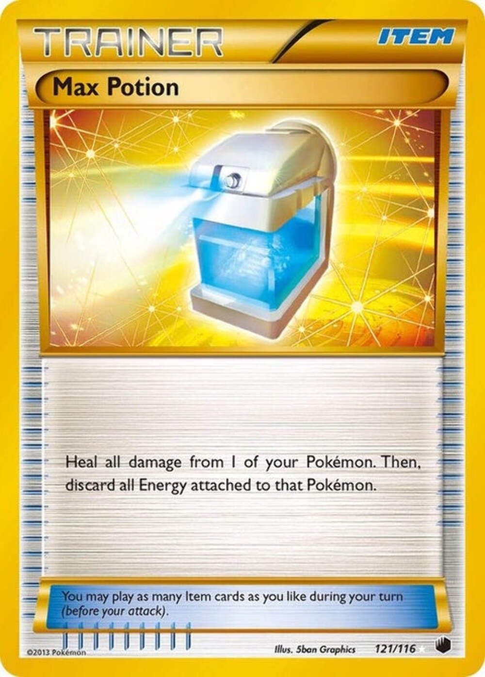 Max Potion - Secret Rare (121)