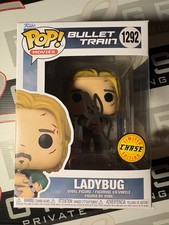 Ladybug signed Funko Pop! by Brad Pitt Autograph ACOA - Bullet Train Fight Club