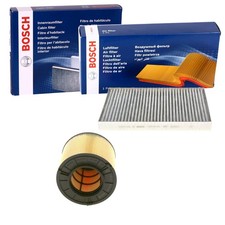 BOSCH FILTER INSPEKTIONSPAKET passend für TFSI AUDI A4 B9 A5 F53 F5A Q5 FY