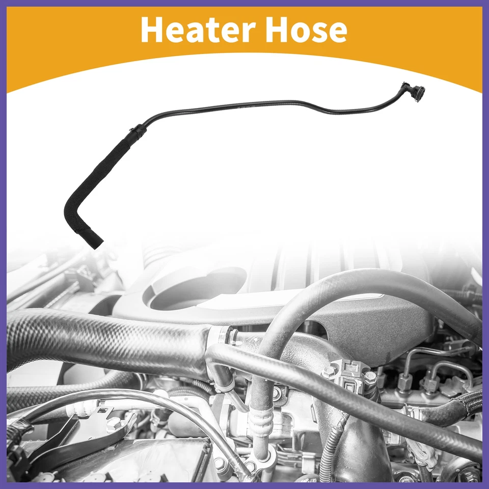 Manguera de calefacción para Audi A5 Quattro 2,0 L 2013-2017 8K0121081AH plástico negro Foto 2 de 4