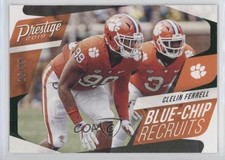 2019 Prestige Blue Chip Recruits Xtra Points Green 15/99 Clelin Ferrell 0hd6