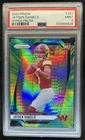 2024 Panini Prizm Jayden Daniels RC Hyper Rookie #/180 Commanders PSA 9
