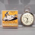 Antique Old Pocket Watch Lot Silver Bartlett Waltham Biltmore Ingersoll Jacquard — photo 2