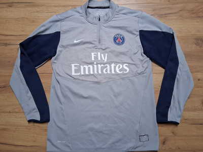 PSG! Paris NIKE train shirt longsleeve top bluse sweatshirt ! 4,5/6 ! L adult@
