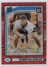 2024 Donruss Rated Rookie Optic Preview Red Wave Prizm Tanner McLachlan 1m9t