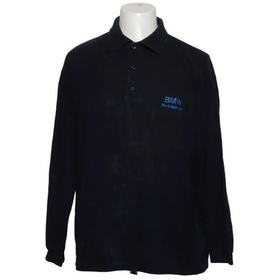 BMW, Poloshirt, Größe: XL, Blau, Baumwolle, Einfarbig, Herren #FV1