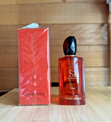Giorgio Armani Si Passione Éclat eau de parfum 100ml 3.4oz big NWB