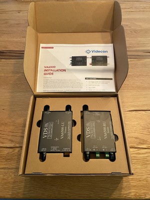 Videcon VA6500 VDS6500 HD Getriebe Set Viewer Sender Brandneu