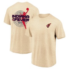 Unisex Fanatics Natural Indiana Fever Tri-Blend Elite T-Shirt